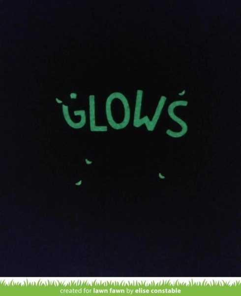 Glow In The Dark, Embossingpulver - Lawn Fawn