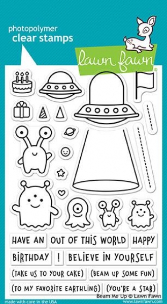 Beam Me Up, Stempel - Lawn Fawn