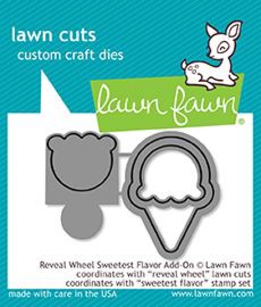 Reveal Wheel Sweetest Flavor Add-On, Stanze - Lawn Fawn