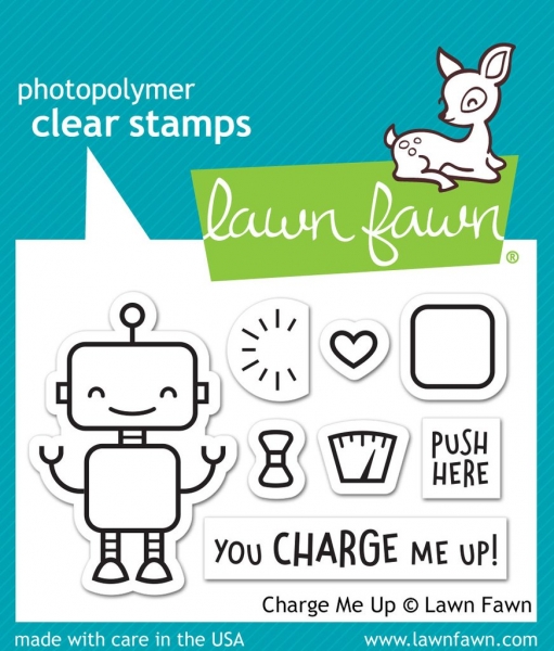 Charge Me Up, Clearstamp - Lawn Fawn