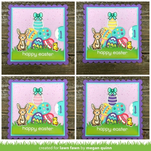 Reveal Wheel Easter Egg Add-On, Stanze - Lawn Fawn