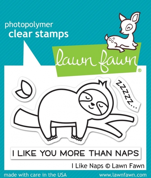 I Like Naps, Clearstamp - Lawn Fawn