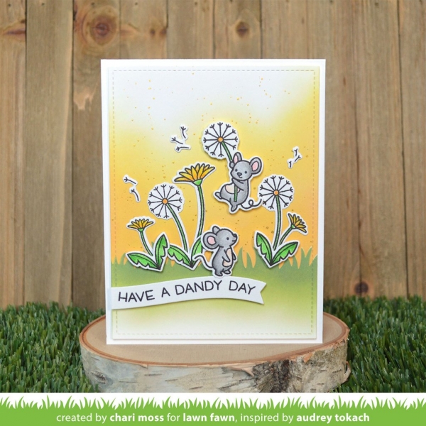 Dandy Day, Clearstamp - Lawn Fawn