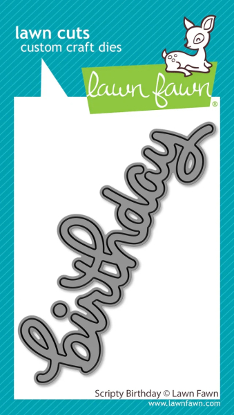 Scripty Birthday, Stanze - Lawn Fawn