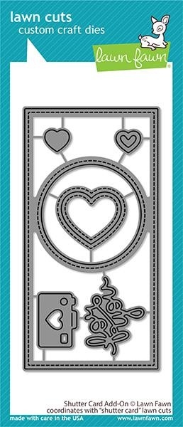 Shutter Card Add-On, Stanze - Lawn Fawn