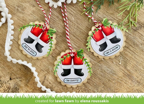 Shadow Box Card Fireplace Add-On, Stanze - Lawn Fawn