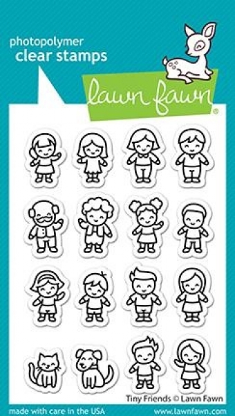 Tiny Friends, Clearstamp - Lawn Fawn