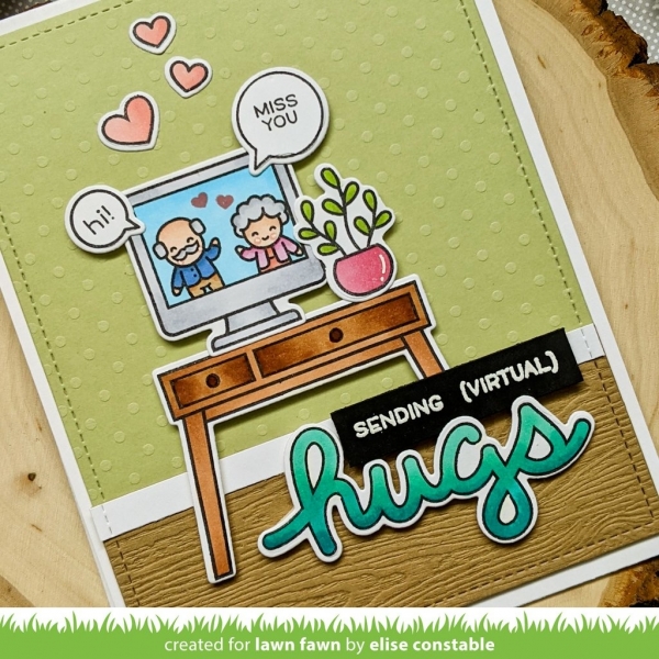 Tiny Friends, Clearstamp - Lawn Fawn