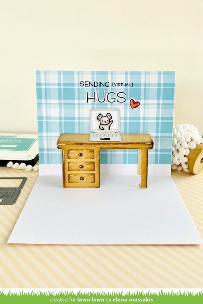 Pop-Up Desk, Stanze - Lawn Fawn