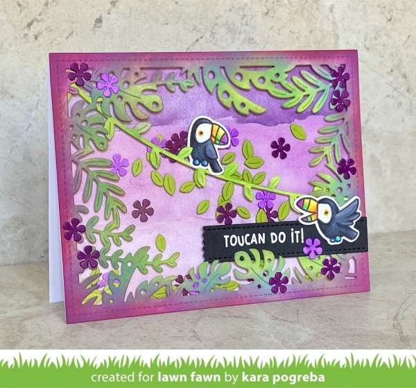 Toucan Do It, Clearstamp - Lawn Fawn