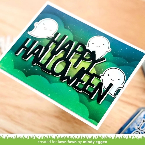 Giant Happy Halloween, Stanze - Lawn Fawn