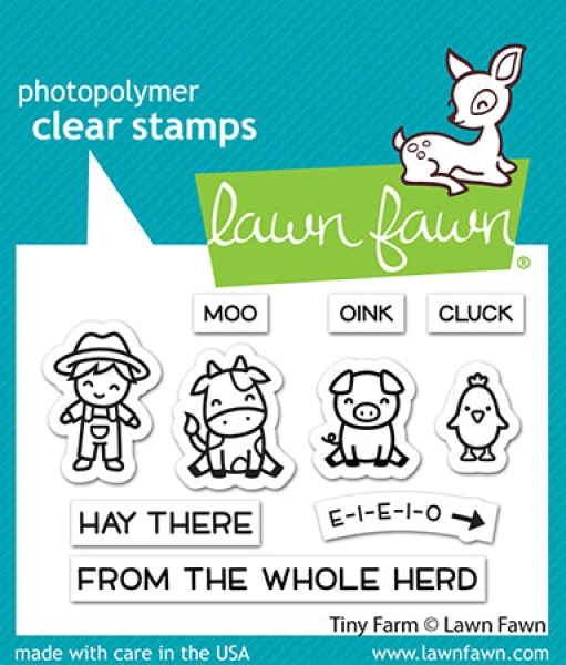 Tiny Farm, Clearstamp - Lawn Fawn