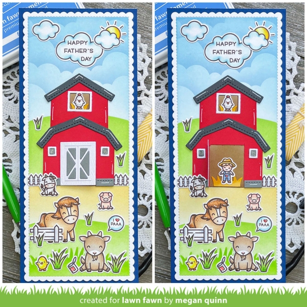Tiny Farm, Clearstamp - Lawn Fawn