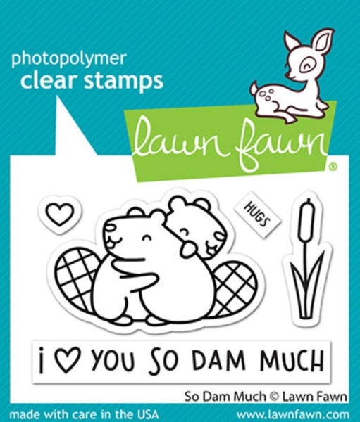 So Dam Much, Clearstamp - Lawn Fawn
