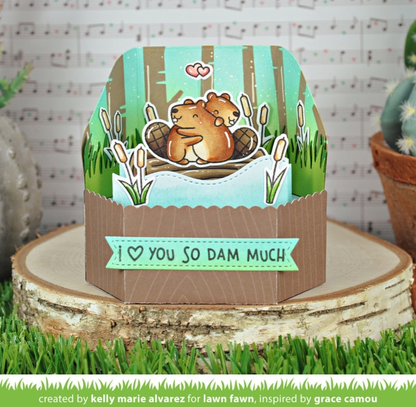 So Dam Much, Clearstamp - Lawn Fawn