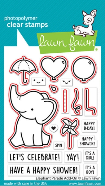 Elephant Parade Add-On, Stanze - Lawn Fawn