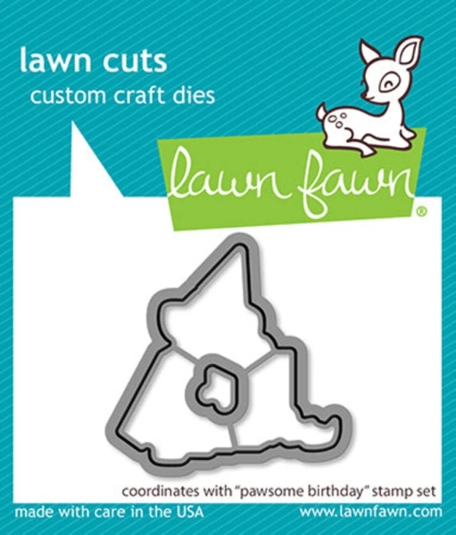 Pawsome Birthday, Stanze - Lawn Fawn