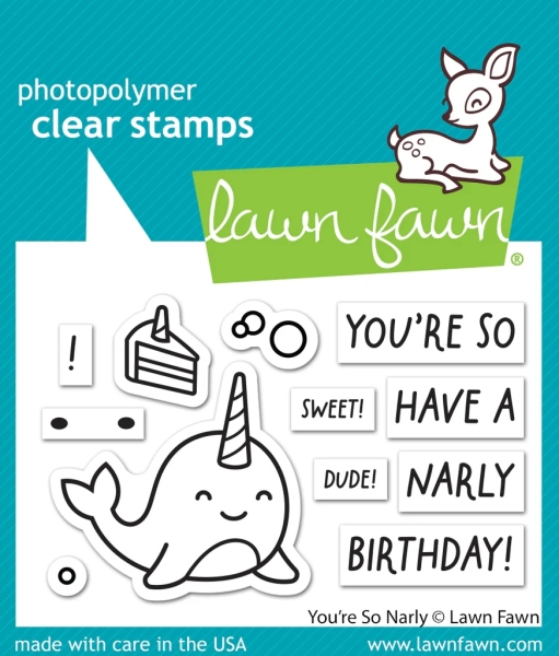 You're So Narly, Clearstamp - Lawn Fawn