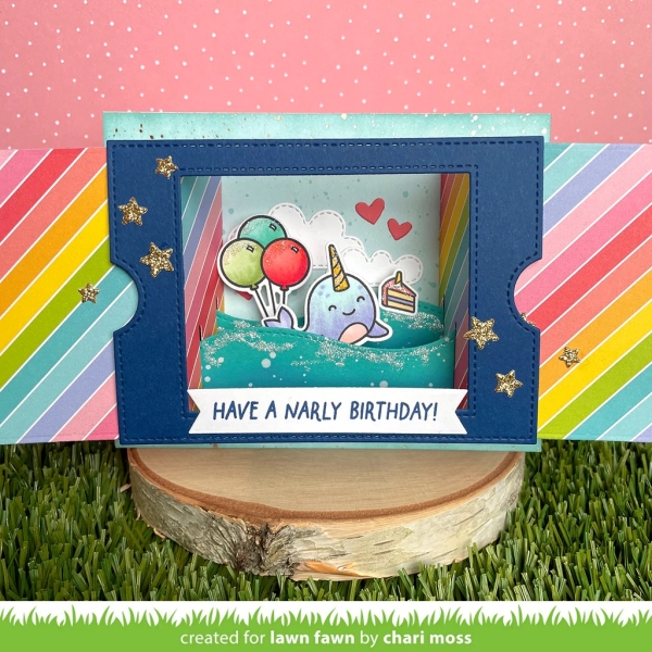 You're So Narly, Clearstamp - Lawn Fawn