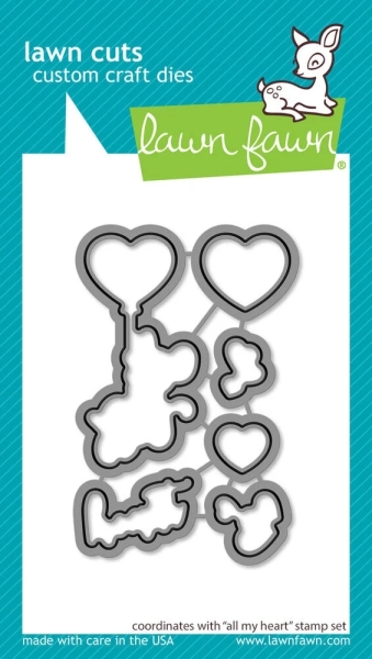 All My Heart, Stanze - Lawn Fawn