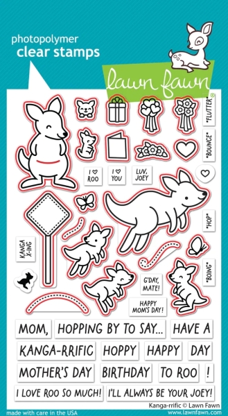 Kanga-rrific, Stanze - Lawn Fawn