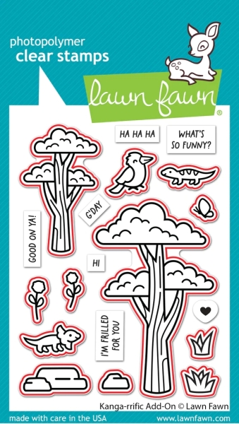 Kanga-rrific Add-On, Stanze - Lawn Fawn