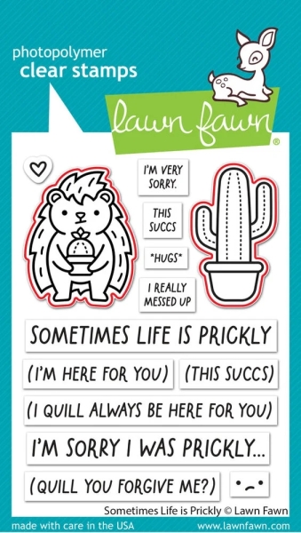 Sometimes Life is Prickly, Stanze - Lawn Fawn