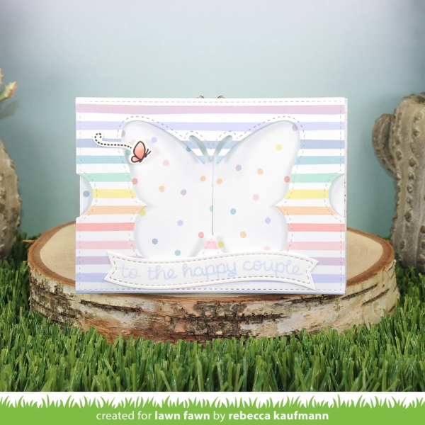 Ta-Da! Diorama! Butterfly Add-On, Stanze - Lawn Fawn
