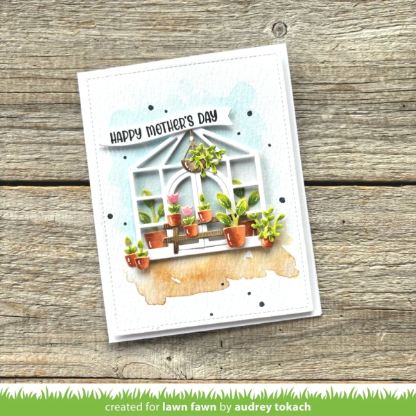 Build-A-Greenhouse, Stanze - Lawn Fawn