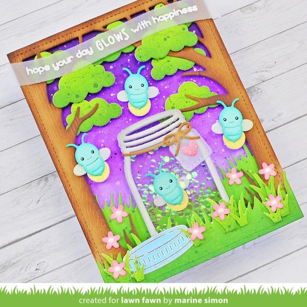 Build-A-Drink Mason Jar Add-On, Stanze - Lawn Fawn