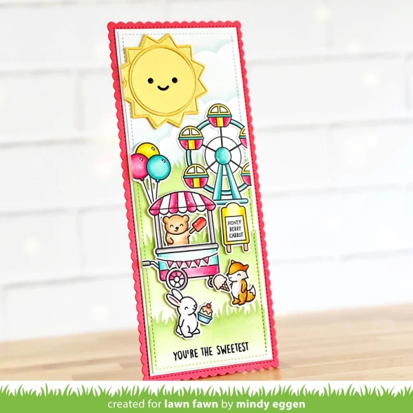 Treat Cart, Clearstamp - Lawn Fawn