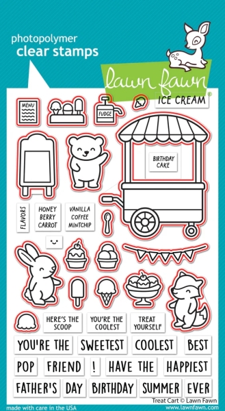 Treat Cart, Stanze - Lawn Fawn