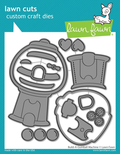 Build-A-Gumball Machine, Stanze - Lawn Fawn