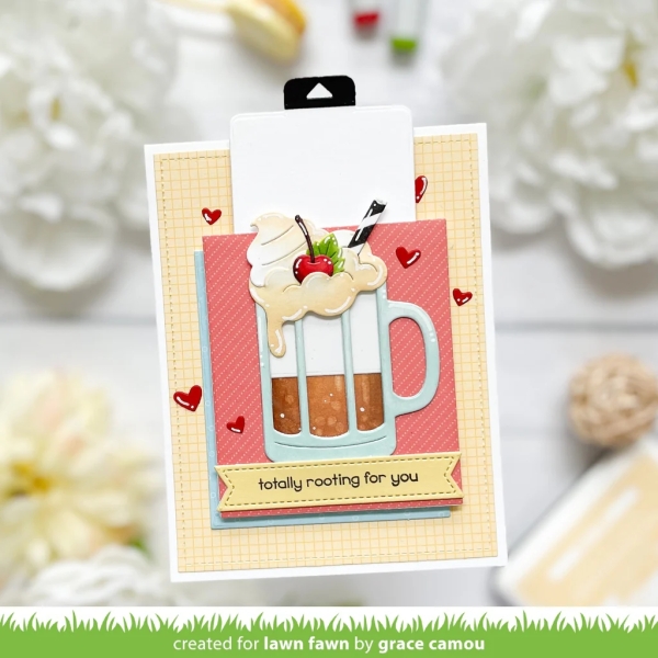 Build-A-Drink Root Beer Add-On, Stanze - Lawn Fawn