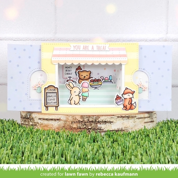 Ta-da! Diorama! Shop Add-On, Stanze - Lawn Fawn