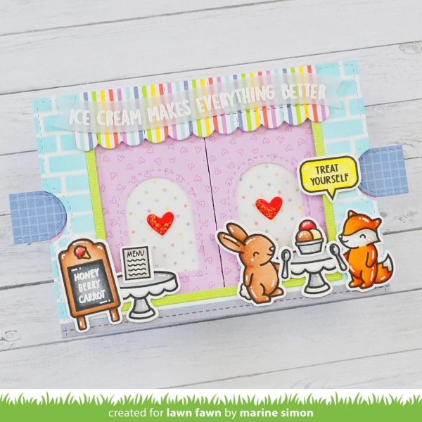 Ta-da! Diorama! Shop Add-On, Stanze - Lawn Fawn