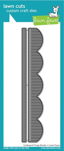 Scalloped Fringe Border, Stanze - Lawn Fawn