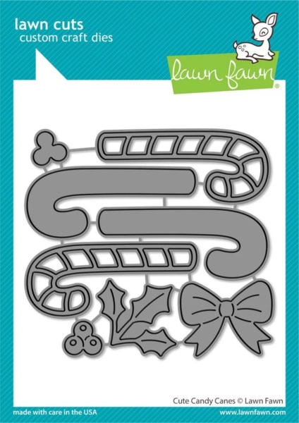 Cute Candy Canes, Stanze - Lawn Fawn