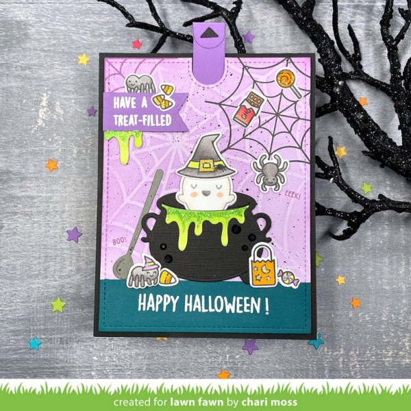 Build-A-Cauldron, Stanze - Lawn Fawn