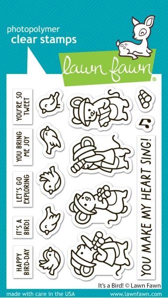 It's A Bird, Clearstamp - Lawn Fawn