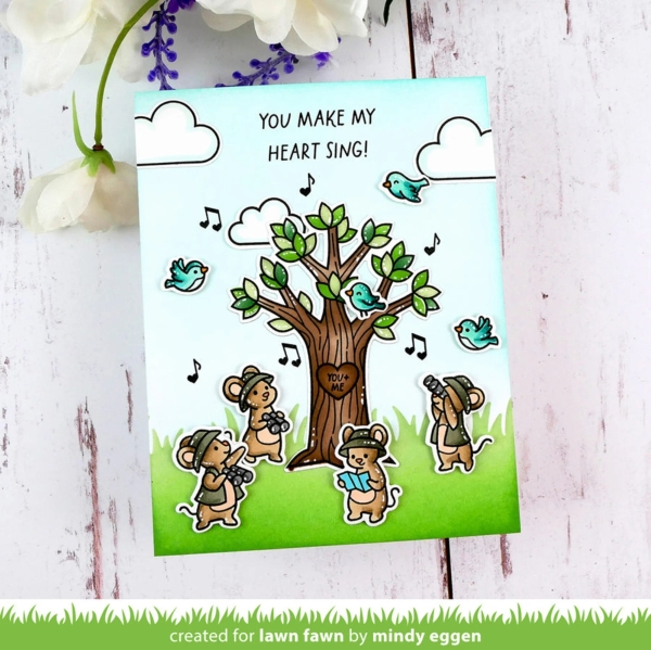 It's A Bird, Clearstamp - Lawn Fawn