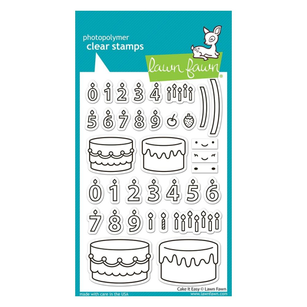 Cake it Easy, Clearstamp - Lawn Fawn