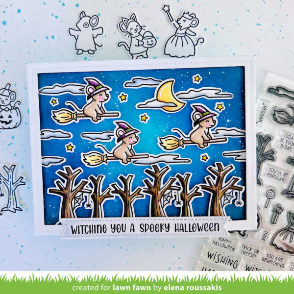 Halloween Mice, Clearstamp - Lawn Fawn