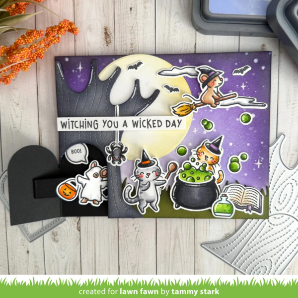 Knock Knock,Who's There?, Stanze - Lawn Fawn