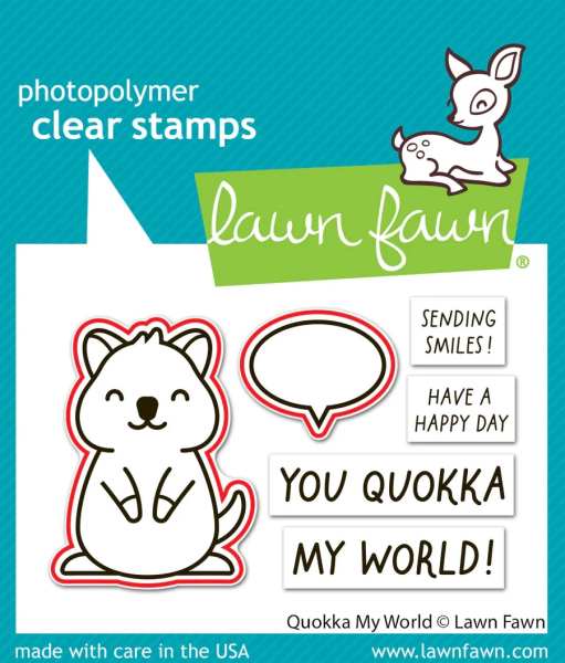 Quokka My World, Stanze - Lawn Fawn