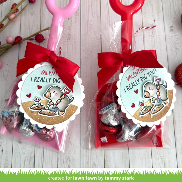 A Mole Lot of Love, Clearstamp - Lawn Fawn
