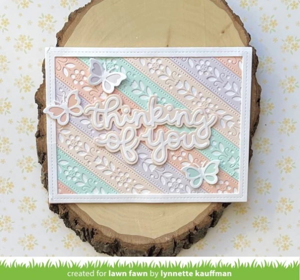 Folksy Sprig Border, Stanze – Lawn Fawn