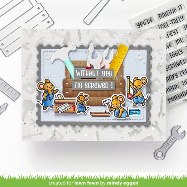 Mice Tools, Clearstamp - Lawn Fawn