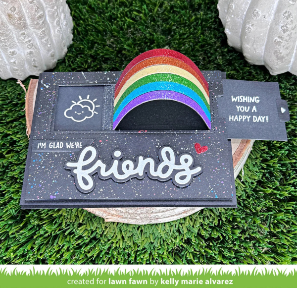 Over the Rainbow, Stanze - Lawn Fawn