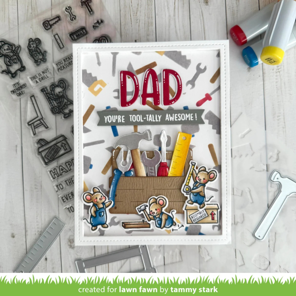 Build-A-Toolbox, Stanze - Lawn Fawn